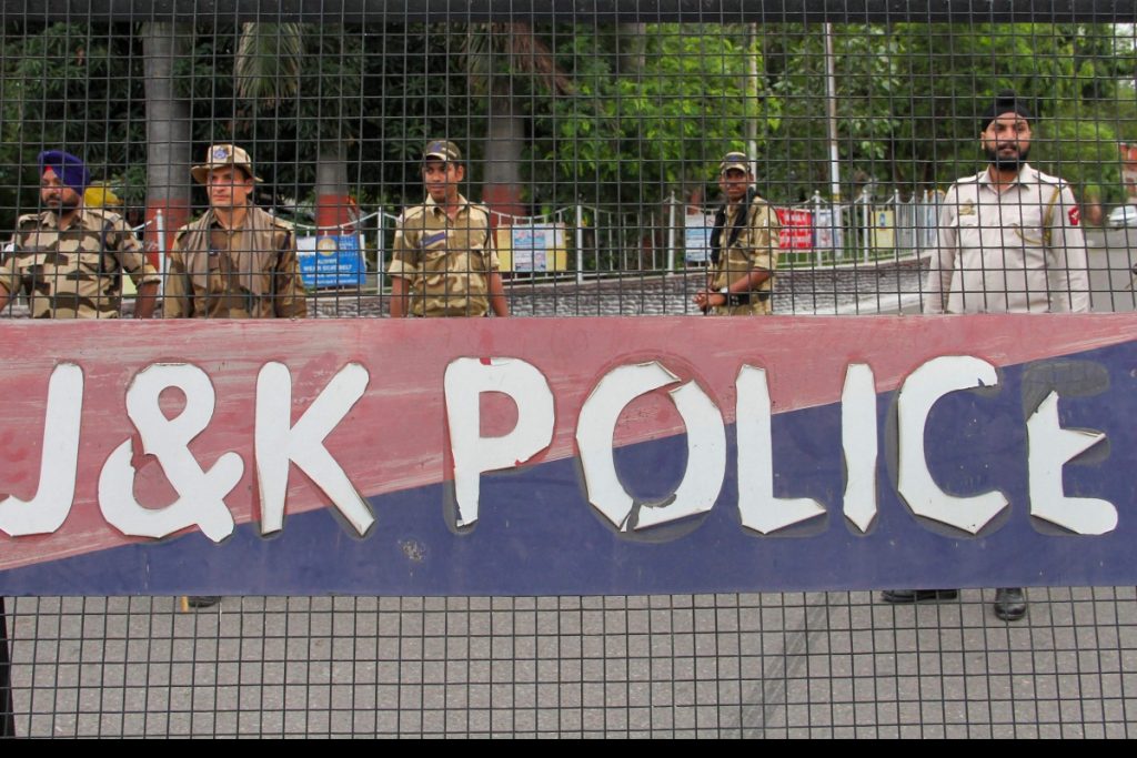 Jammu and kashmir police PTI