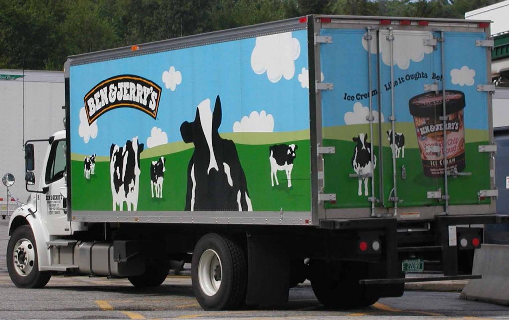 Ben Jerrys truck