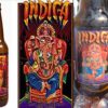 images of Hindu deities on beer bottles