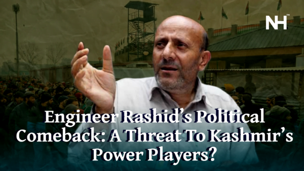 Engineer Rashid, Kashmir