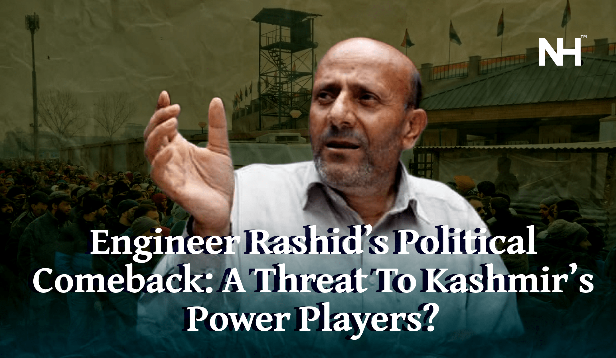 Engineer Rashid, Kashmir